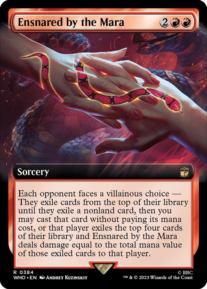 Ensnared by the Mara - Red