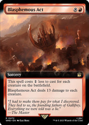 Blasphemous Act - sorcery - Red - Staple