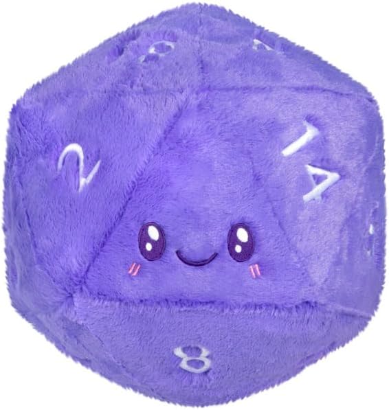 Squishable D20 Dice - Purple