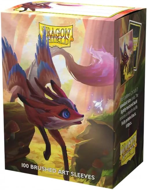 DRAGON SHIELD Sleeves: Brushed Art: The FAWNIX (100CT)