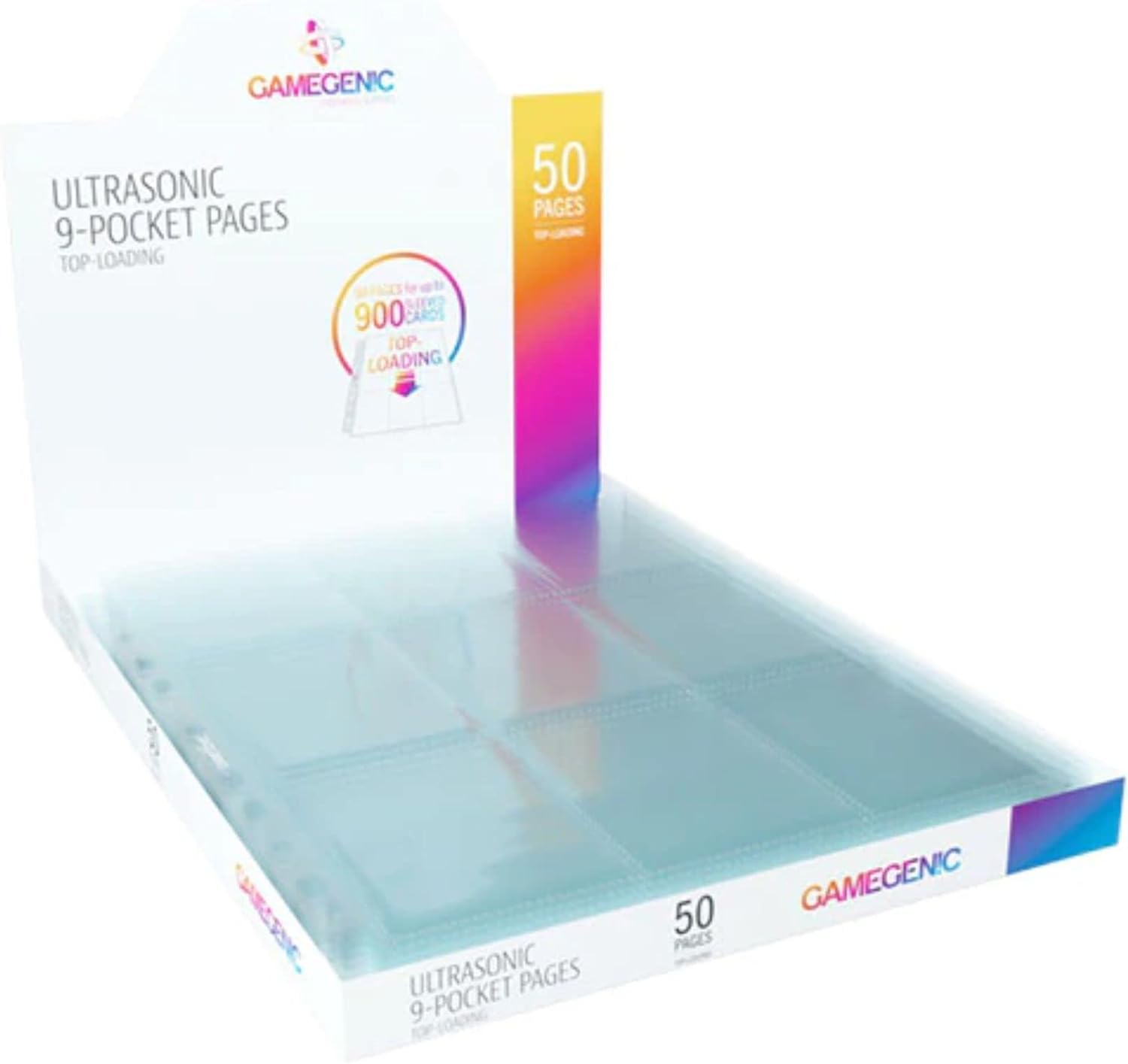 Ultrasonic 9-Pocket Pages Top-Loading (50 Pack)