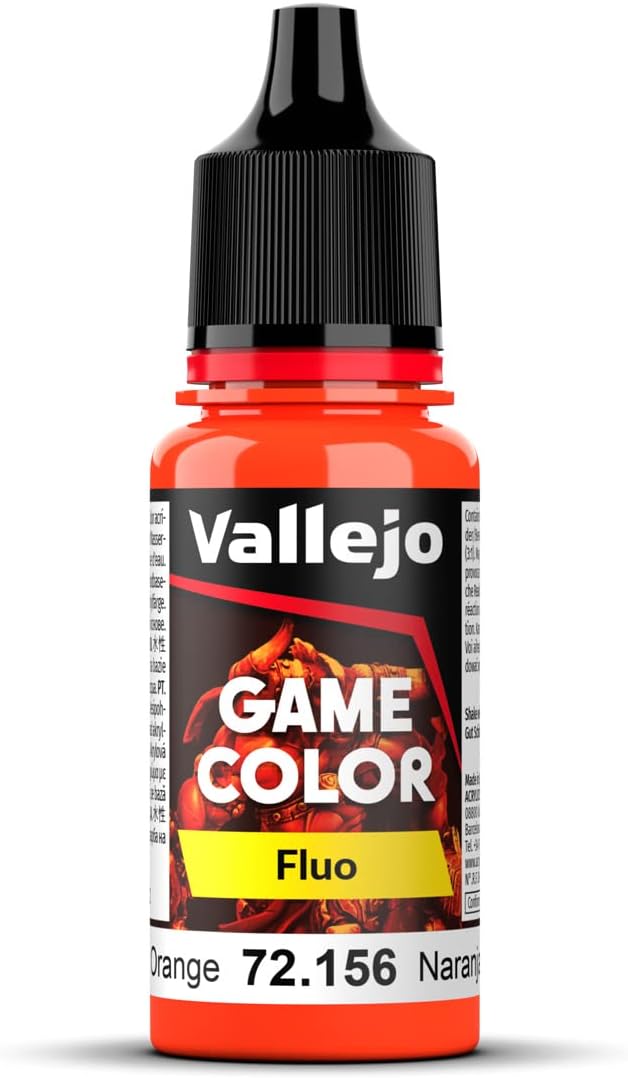 Vallejo Game Color, Fluorescent Orange