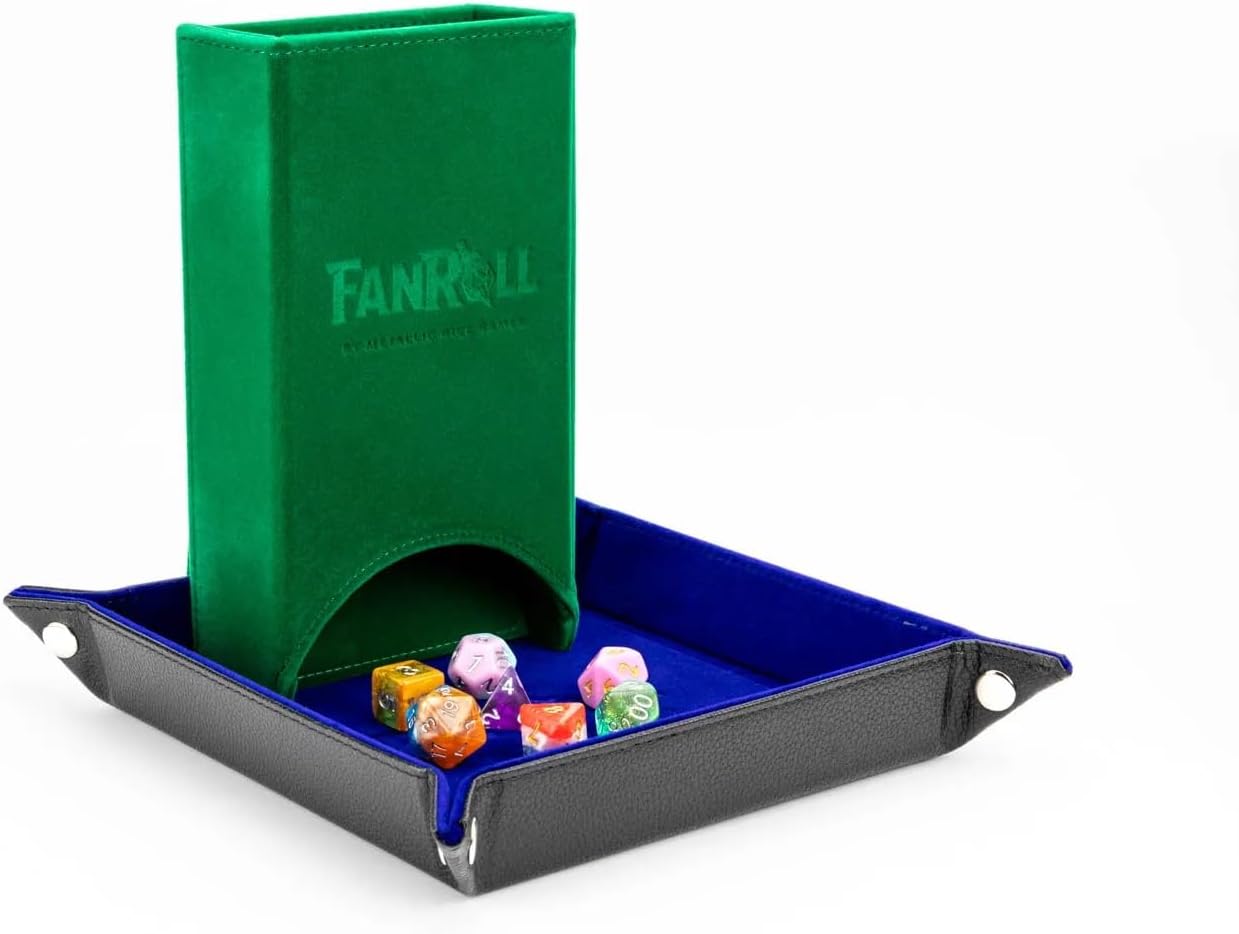 MDG Fold Up Dice Tower Green
