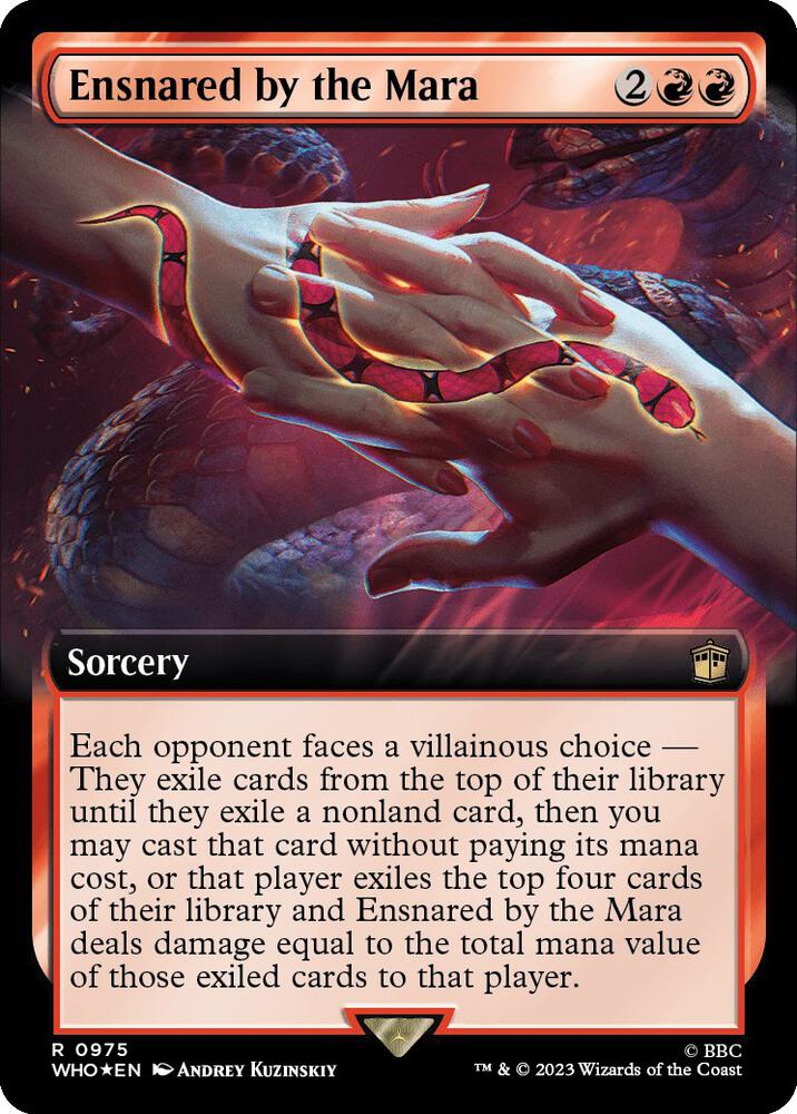 Ensnared by the Mara - Red