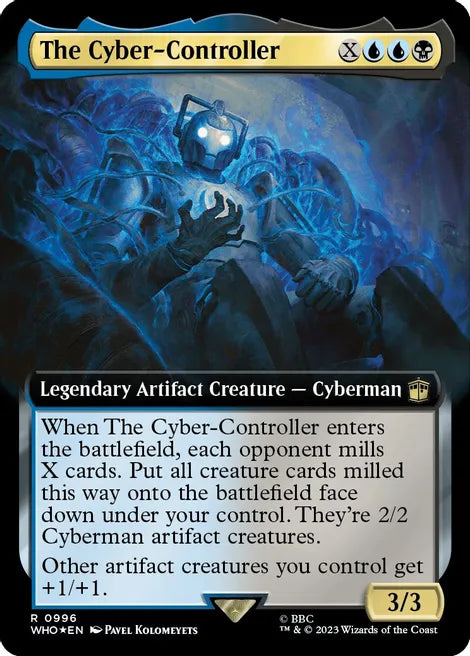 The Cyber-Controller - Blue/Black