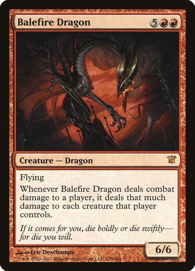 Balefire Dragon - Red