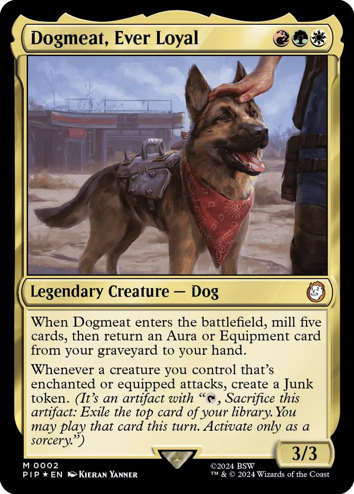 Dogmeat, Ever Loyal - Red/Green/White
