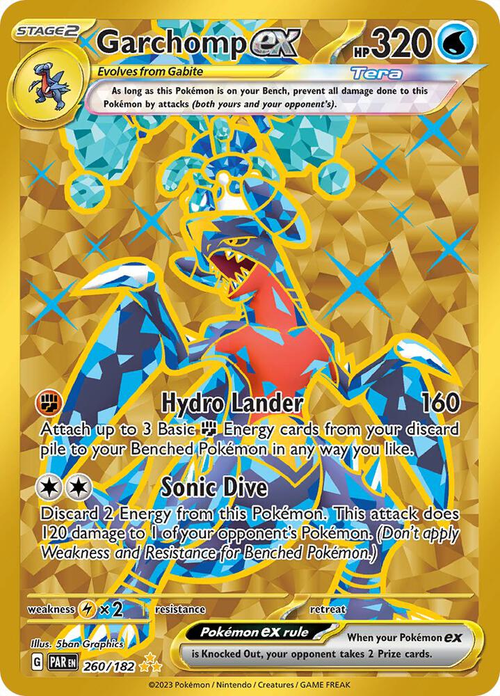 Garchomp EX - Water