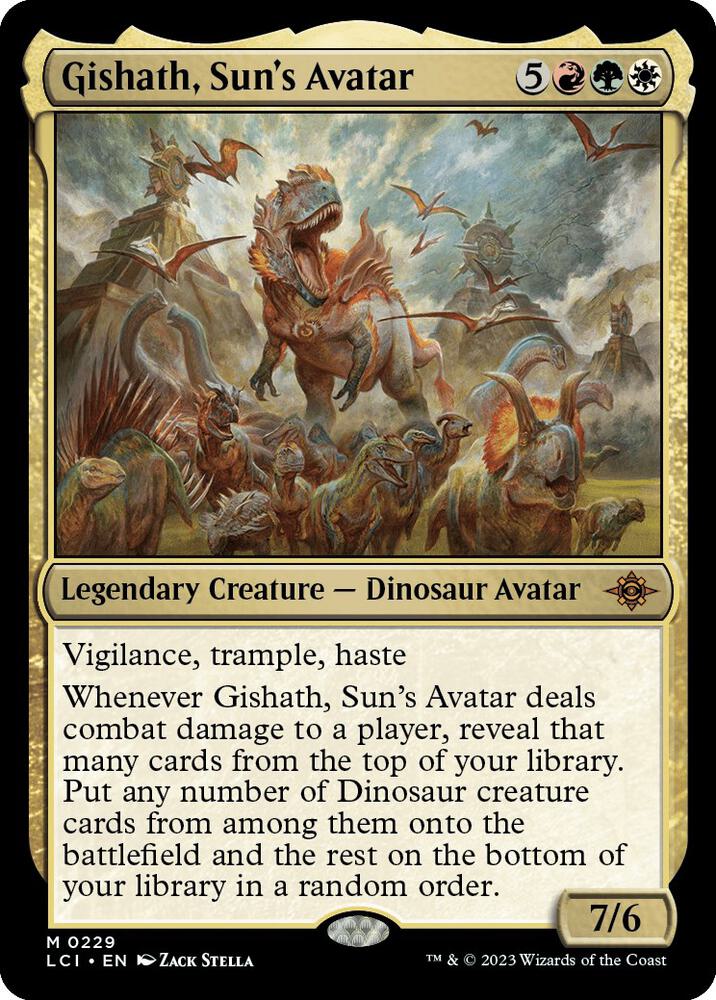 Gishath, Sun's Avatar - Red/Green/White