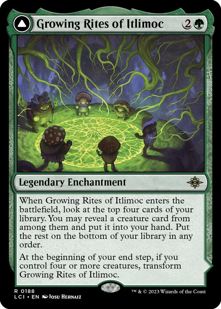 Growing Rites of Itlimoc / Itlimoc, Cradle of the Sun - Green