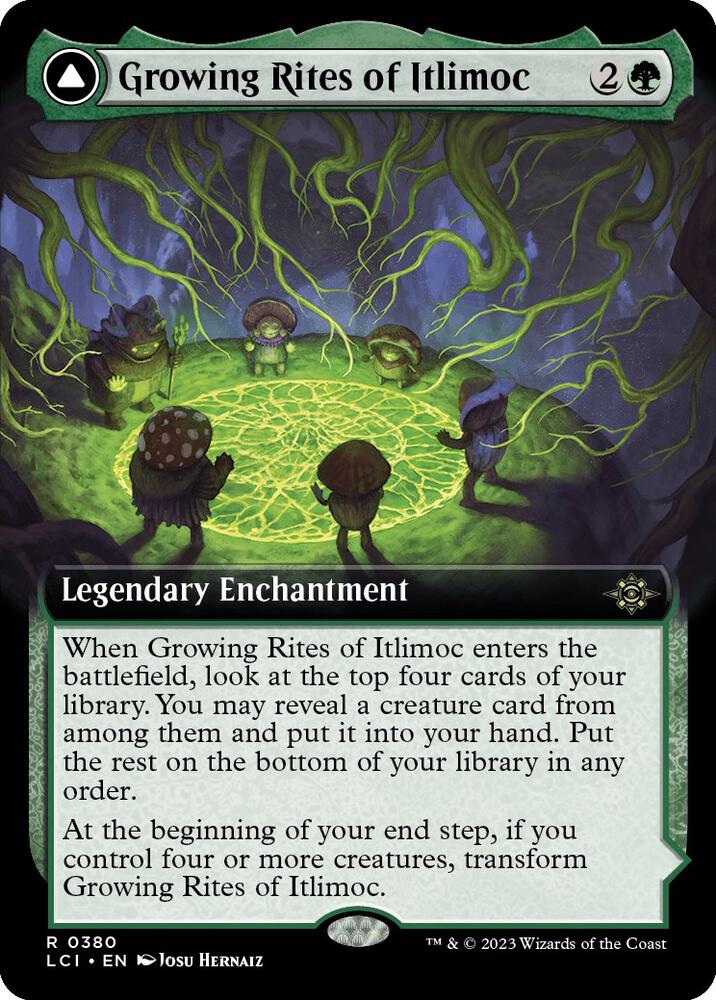 Growing Rites of Itlimoc / Itlimoc, Cradle of the Sun - Green