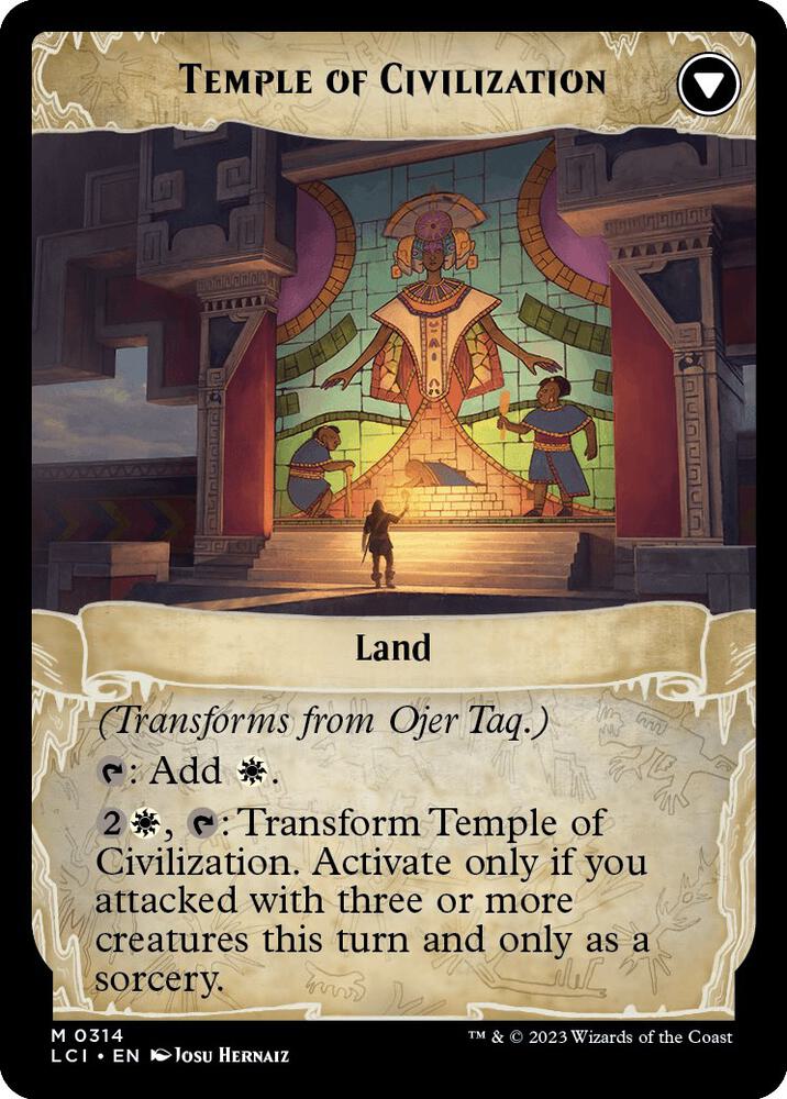 Ojer Taq, Deepest Foundation / Temple of Civilization - White