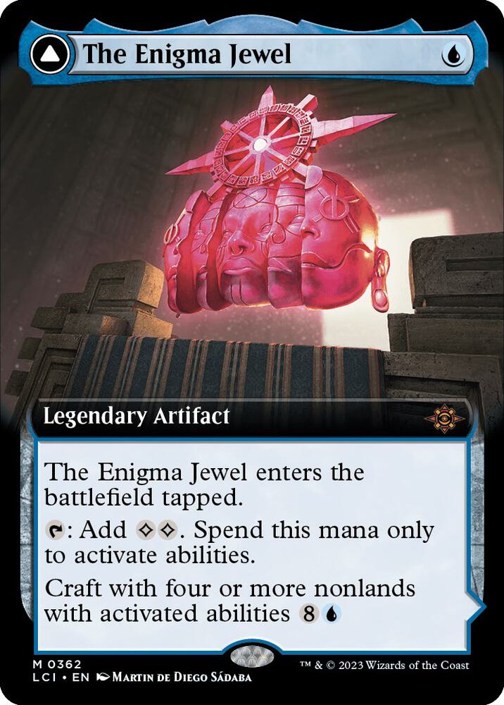 The Enigma Jewel - Blue - Artifact