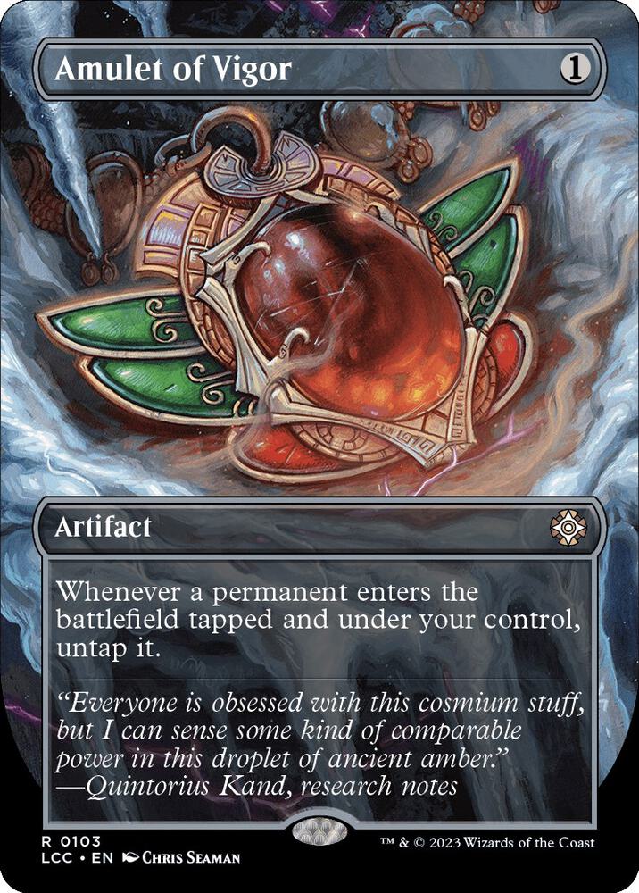 Amulet of Vigor - Artifact
