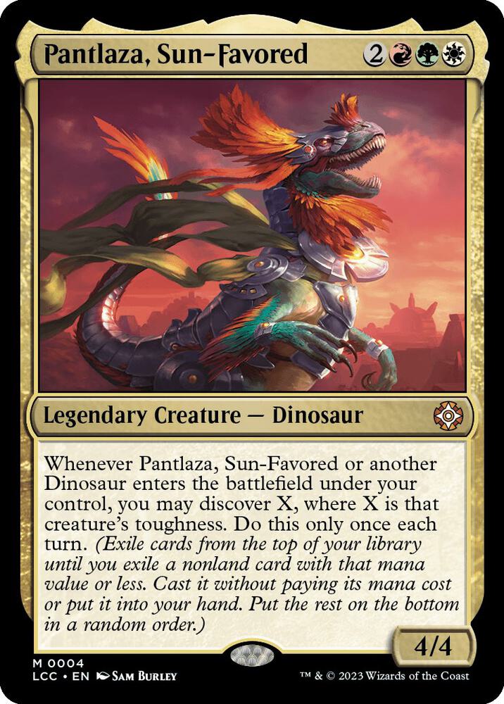 Pantlaza, Sun-Favored - Red/Green/White