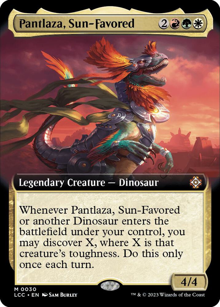Pantlaza, Sun-Favored - Red/Green/White