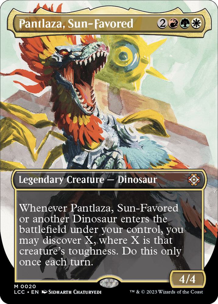 Pantlaza, Sun-Favored - Red/Green/White