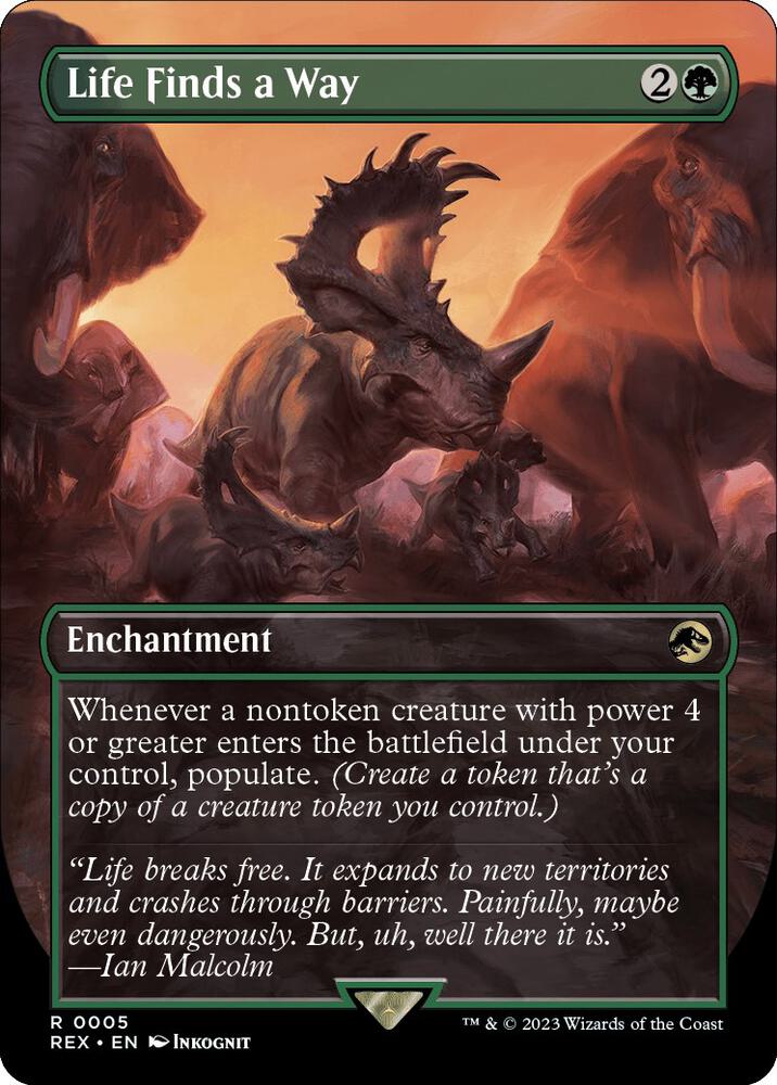 Life Finds a Way - Green