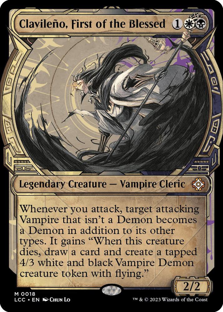 Clavileno, First of the Blessed - White/Black