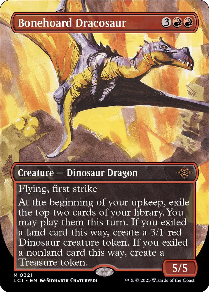 Bonehoard Dracosaur - Red