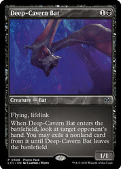 Deep-Cavern Bat - Black