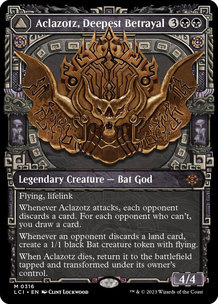 Aclazotz, Deepest Betrayal / Temple of the Dead - Black