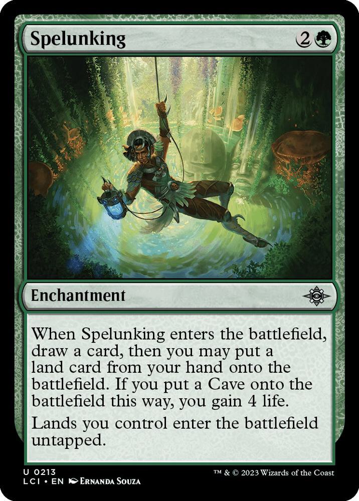 Spelunking - Green - Staple