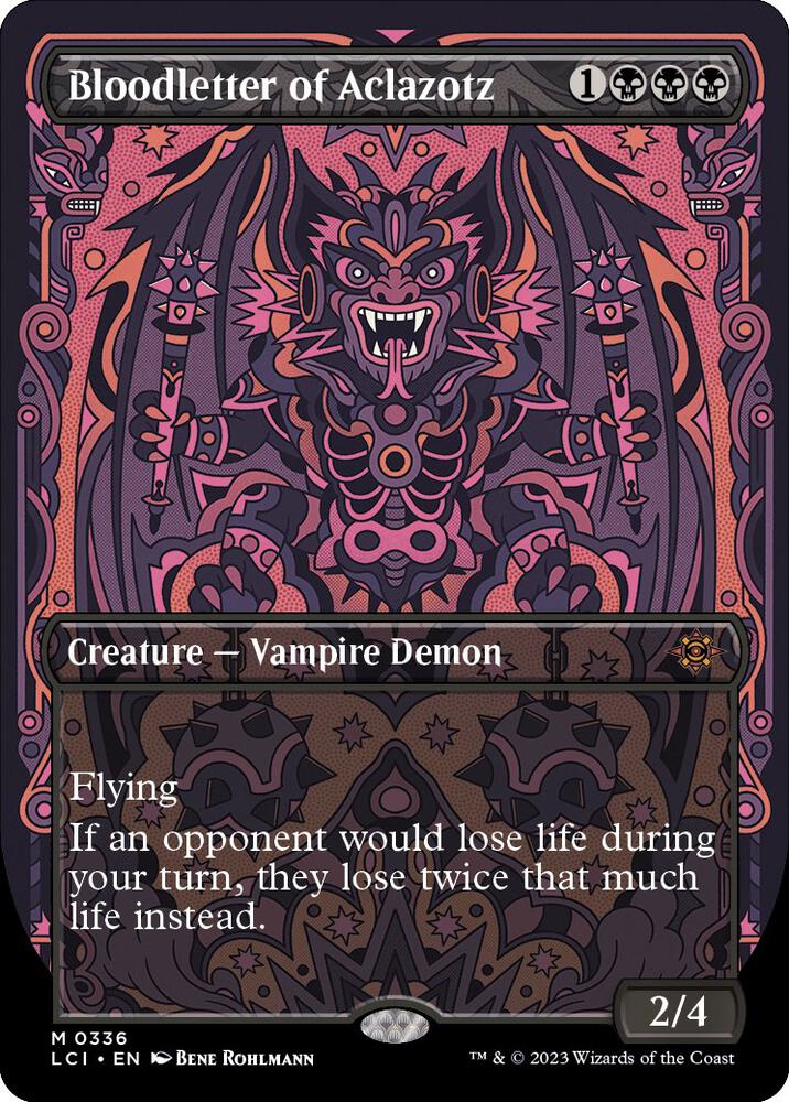 Bloodletter of Aclazotz - Creature - Vampire Demon - Black