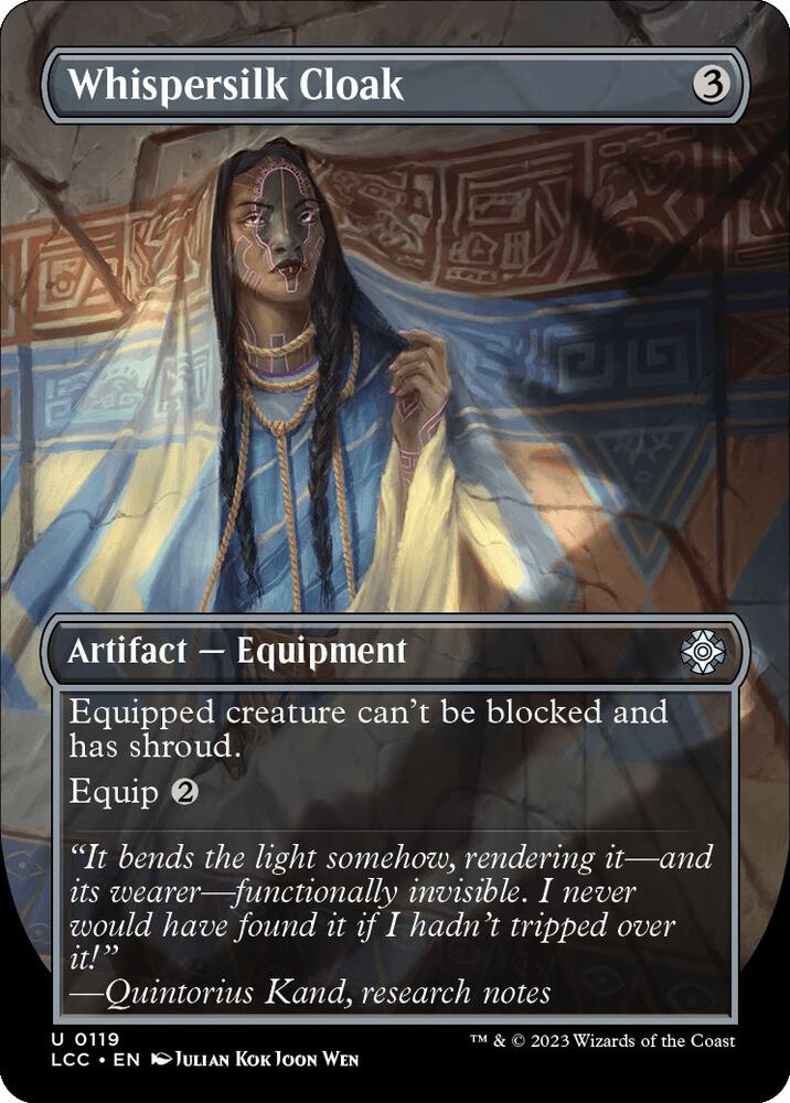 Whispersilk Cloak - Artifact - Staple