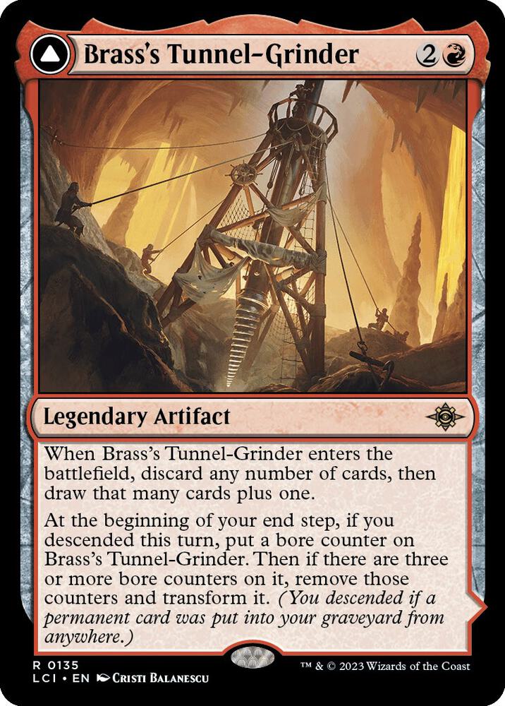Brass's Tunnel-Grinder - Red