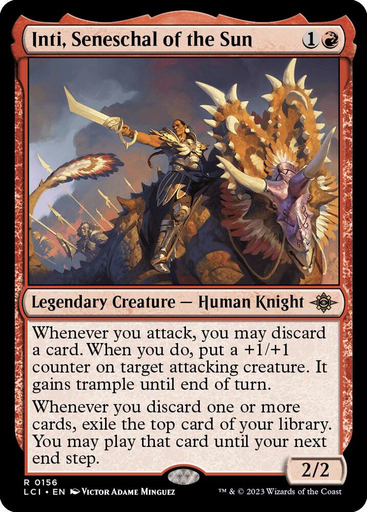 Inti, Seneschal of the Sun - Red