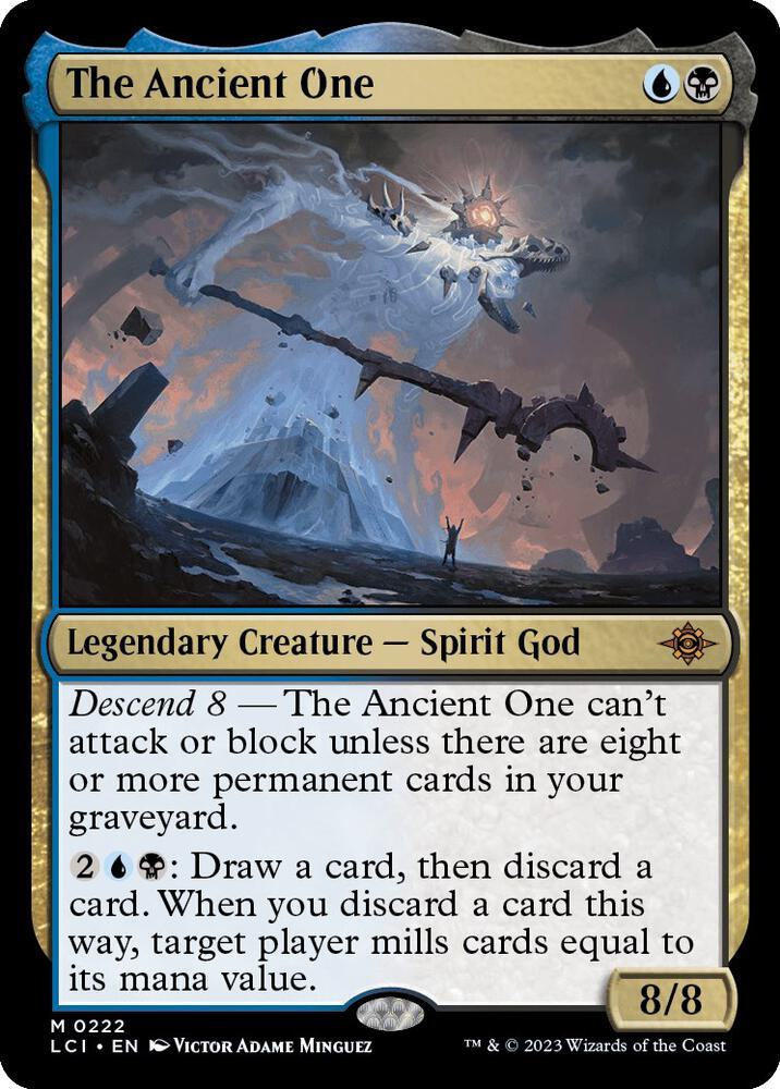 The Ancient One - Blue/Black