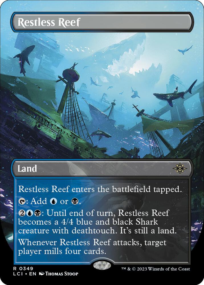 Restless Reef - Land