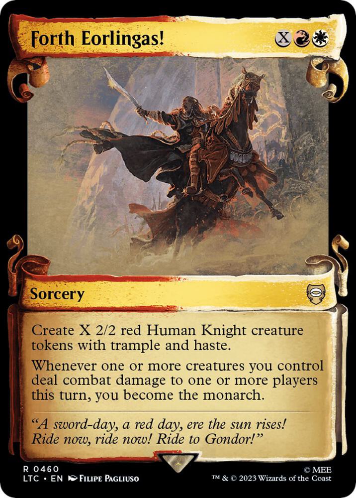 Forth Eorlingas! - Red/White