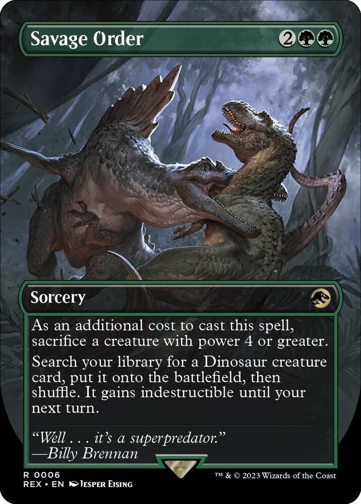 Savage Order - Green