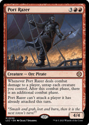 Port Razer - Creature - Orc Pirate - Red