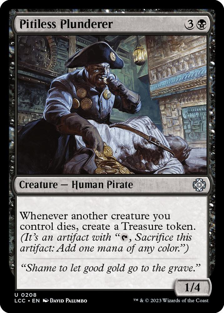 Pitiless Plunderer - Black