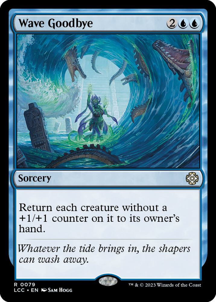 Wave Goodbye - Blue