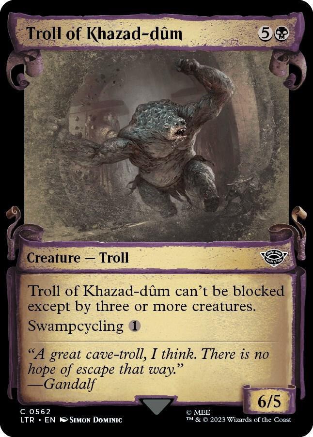 Troll of Khazad-dum - Black