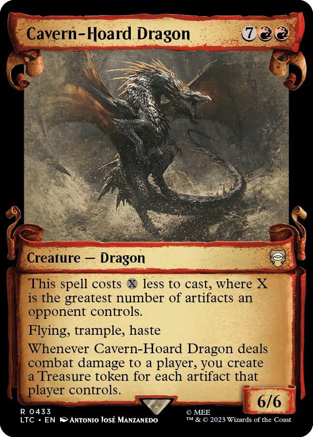 Cavern-Hoard Dragon - Red