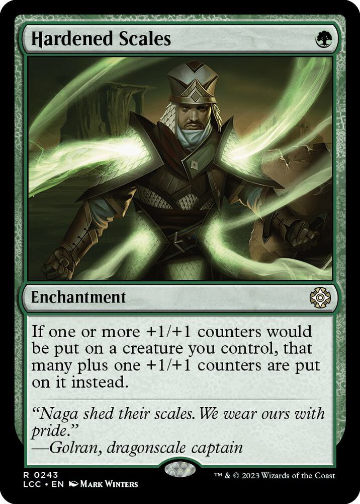 Hardened Scales - Green