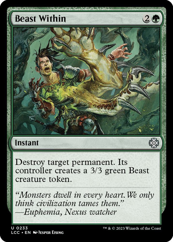 Beast Within - Green