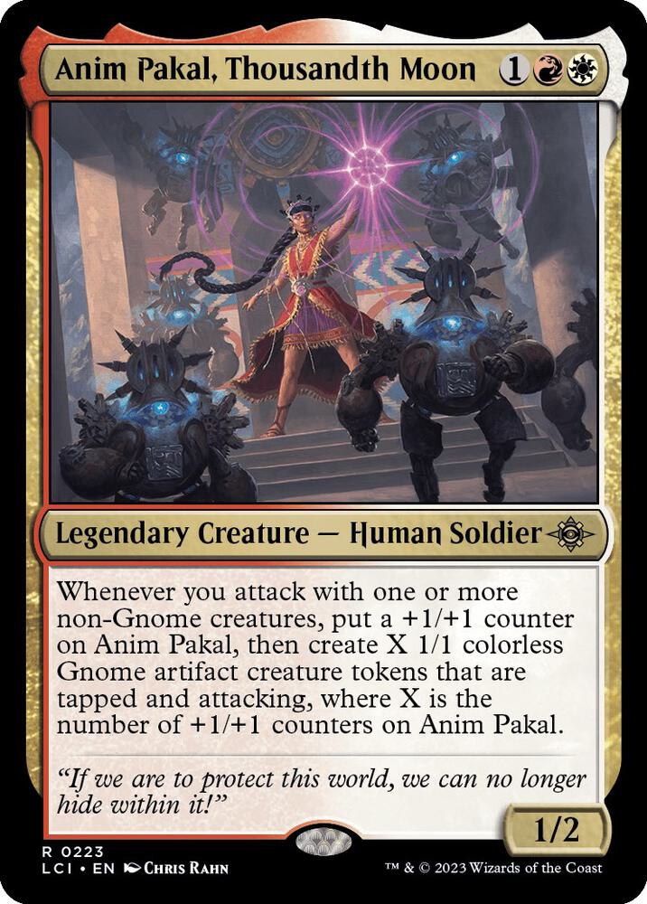 Anim Pakal, Thousandth Moon - Red/White