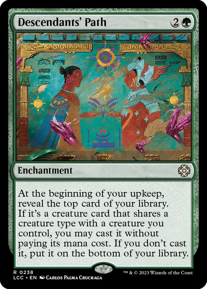 Descendants' Path - Green