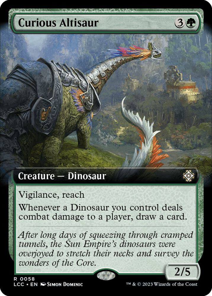 Curious Altisaur - Green