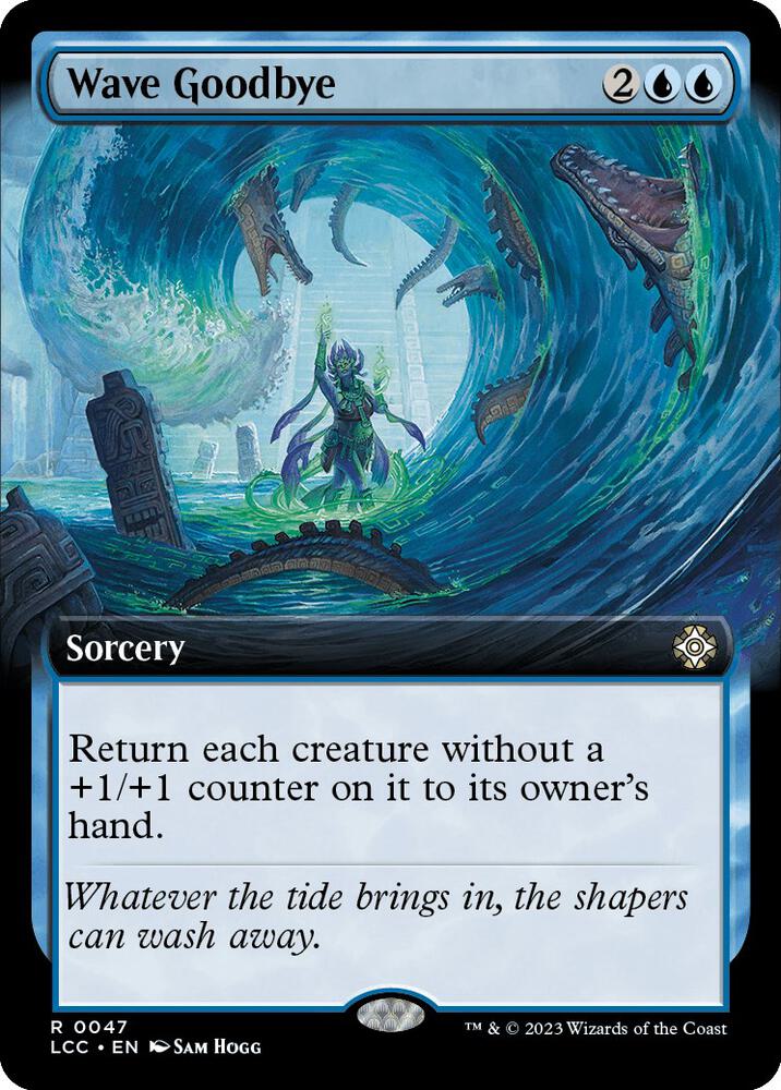 Wave Goodbye - Blue