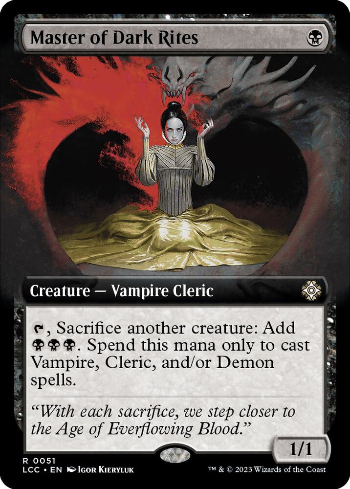 Master of Dark Rites - Black