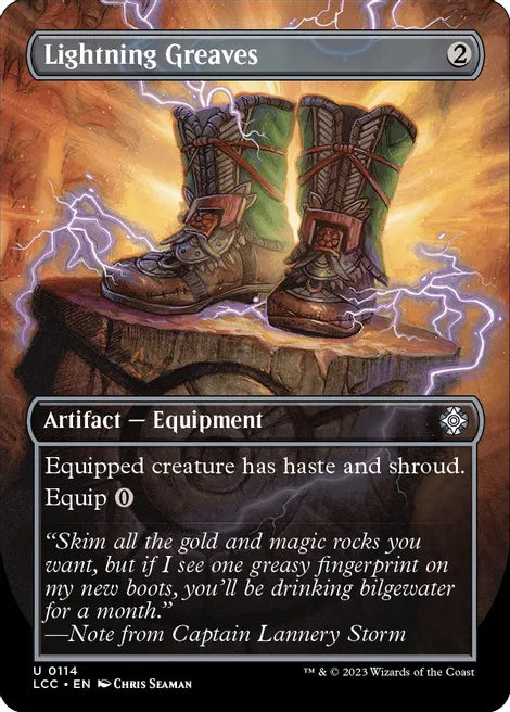 Lightning Greaves - Artifact