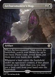 Archaeomancer's Map - White