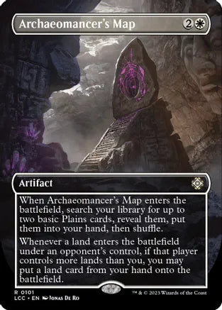 Archaeomancer's Map - White